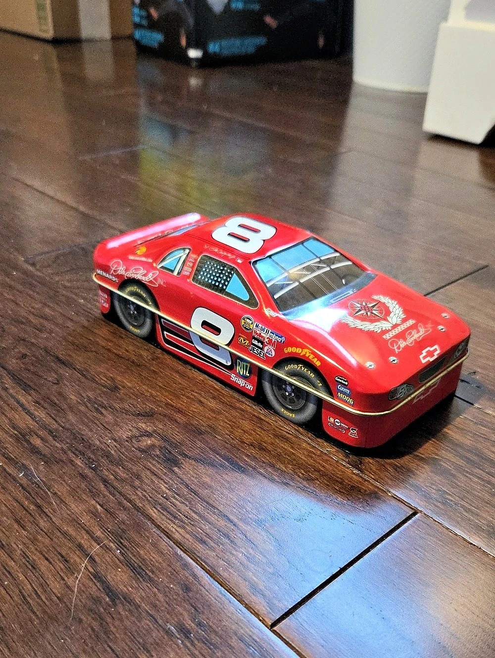 Dale Earnhardt JR Monte Carlo #8 Palmers DoubleCrisp NASCAR Collectible Tin